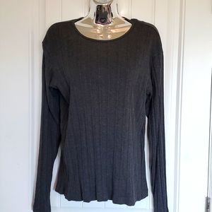 Banana Republic long sleeve shirt, gray, size M